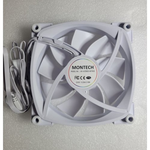 Купить Уценка кулер для корпуса Montech AX120 PWM White (Следы использования, 703587) с проверкой совместимости: обзор, характеристики, цена в Киеве, Днепре, Одессе, Харькове, Украине | интернет-магазин TELEMART.UA фото