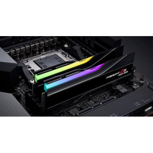 Купить ОЗУ G.Skill DDR5 48GB (2x24GB) 5600Mhz Trident Z5 Neo RGB Black (F5-5600J4040D24GX2-TZ5NR) с проверкой совместимости: обзор, характеристики, цена в Киеве, Днепре, Одессе, Харькове, Украине | интернет-магазин TELEMART.UA фото