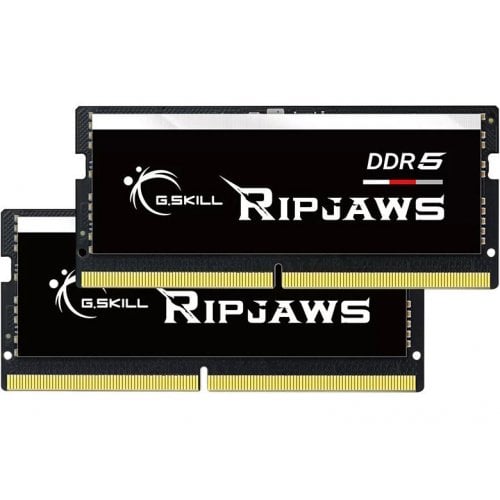 Купить ОЗУ G.Skill SODIMM DDR5 32GB (2x16GB) 5600Mhz Ripjaws Black (F5-5600S4040A16GX2-RS) с проверкой совместимости: обзор, характеристики, цена в Киеве, Днепре, Одессе, Харькове, Украине | интернет-магазин TELEMART.UA фото