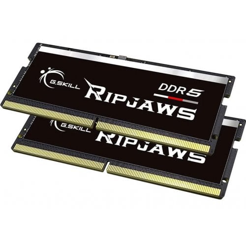 Купить ОЗУ G.Skill SODIMM DDR5 32GB (2x16GB) 5600Mhz Ripjaws Black (F5-5600S4040A16GX2-RS) с проверкой совместимости: обзор, характеристики, цена в Киеве, Днепре, Одессе, Харькове, Украине | интернет-магазин TELEMART.UA фото