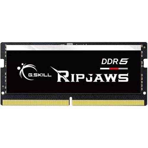 Купить ОЗУ G.Skill SODIMM DDR5 32GB (2x16GB) 5600Mhz Ripjaws Black (F5-5600S4040A16GX2-RS) с проверкой совместимости: обзор, характеристики, цена в Киеве, Днепре, Одессе, Харькове, Украине | интернет-магазин TELEMART.UA фото