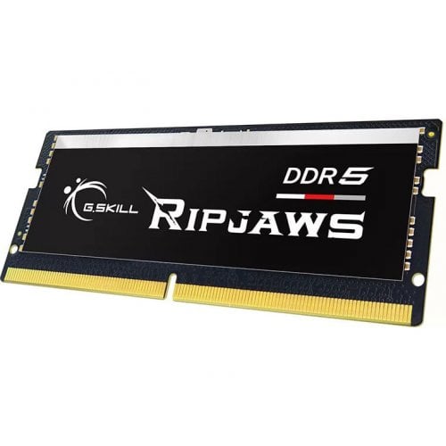 Купить ОЗУ G.Skill SODIMM DDR5 32GB (2x16GB) 5600Mhz Ripjaws Black (F5-5600S4040A16GX2-RS) с проверкой совместимости: обзор, характеристики, цена в Киеве, Днепре, Одессе, Харькове, Украине | интернет-магазин TELEMART.UA фото