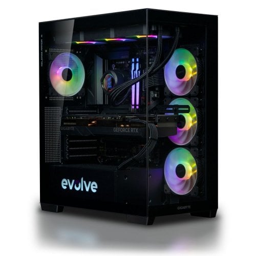 Купить Игровой ПК EVOLVE GamePart Silver 9H+ (EVGP-S2HR980X3DA790XT-D532S1TBK) Black - цена в Харькове, Киеве, Днепре, Одессе
в интернет-магазине Telemart фото