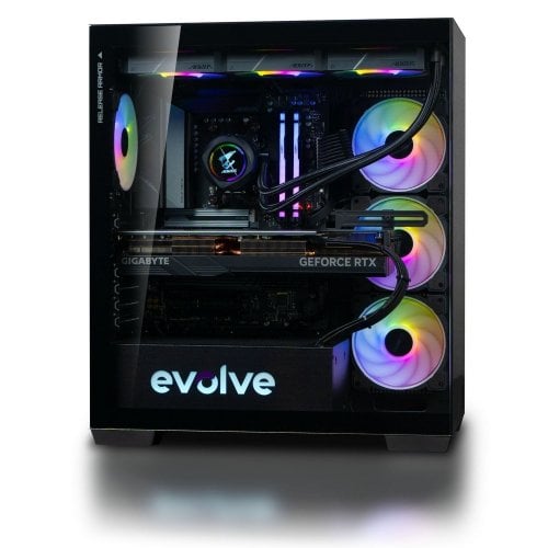 Купить Игровой ПК EVOLVE GamePart Silver 9H+ (EVGP-S2HR980X3DA790XT-D532S1TBK) Black - цена в Харькове, Киеве, Днепре, Одессе
в интернет-магазине Telemart фото