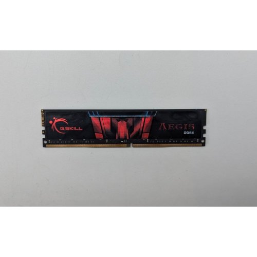 Озп G.Skill DDR4 8GB 3000Mhz Aegis (F4-3000C16S-8GISB) (Відновлено продавцем, 703732) купити з перевіркою сумісності: огляд, характеристики, ціна у Києві, Львові, Вінниці, Хмельницькому, Івано-Франківську, Україні | інтернет-магазин TELEMART.UA фото