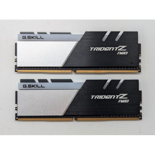 Озп G.Skill DDR4 32GB (2x16GB) 4000Mhz Trident Z Neo (F4-4000C18D-32GTZN) (Відновлено продавцем, 703756) купити з перевіркою сумісності: огляд, характеристики, ціна у Києві, Львові, Вінниці, Хмельницькому, Івано-Франківську, Україні | інтернет-магазин TELEMART.UA фото