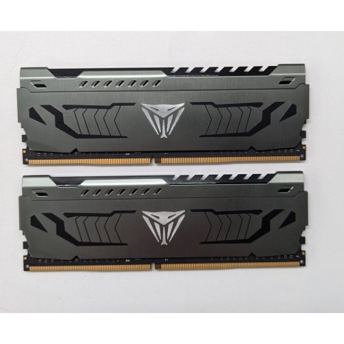 Озп Patriot DDR4 32GB (2x16GB) 3200Mhz Viper Steel (PVS432G320C6K) (Відновлено продавцем, 703759) купити з перевіркою сумісності: огляд, характеристики, ціна у Києві, Львові, Вінниці, Хмельницькому, Івано-Франківську, Україні | інтернет-магазин TELEMART.UA фото