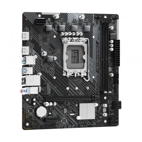 Материнська плата AsRock H610M-H2/M.2 (s1700, Intel H610) купити з перевіркою сумісності: огляд, характеристики, ціна у Києві, Львові, Вінниці, Хмельницькому, Івано-Франківську, Україні | інтернет-магазин TELEMART.UA фото