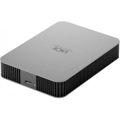 Купити Зовнішній HDD LaCie Mobile Drive 4TB USB Type-C (STLR4000400) Space Gray - ціна в Києві, Львові, Вінниці, Хмельницькому, Франківську, Україні | інтернет-магазин TELEMART.UA фото