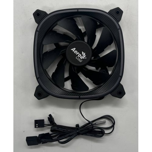 Кулер для корпуса Aerocool Astro 12 ARGB (ACF3-AT10217.01) (Відновлено продавцем, 704012) купити з перевіркою сумісності: огляд, характеристики, ціна у Києві, Львові, Вінниці, Хмельницькому, Івано-Франківську, Україні | інтернет-магазин TELEMART.UA фото