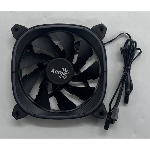 Кулер для корпуса Aerocool Astro 12 ARGB (ACF3-AT10217.01) (Відновлено продавцем, 704031) купити з перевіркою сумісності: огляд, характеристики, ціна у Києві, Львові, Вінниці, Хмельницькому, Івано-Франківську, Україні | інтернет-магазин TELEMART.UA фото