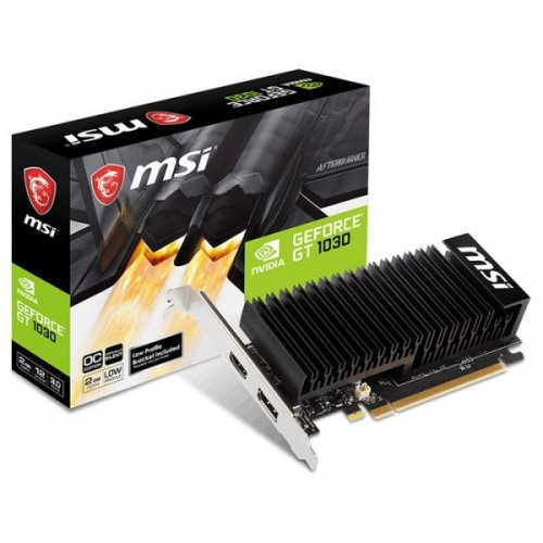 Відеокарта MSI GeForce GT 1030 Low Profile OC 2048MB (GT 1030 2GHD4 LP OC) (Відновлено продавцем, 704059) купити з перевіркою сумісності: огляд, характеристики, ціна у Києві, Львові, Вінниці, Хмельницькому, Івано-Франківську, Україні | інтернет-магазин TELEMART.UA фото