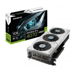 Уценка видеокарта Gigabyte GeForce RTX 4070 Ti SUPER EAGLE ICE OC 16384MB (GV-N407TSEAGLEOC ICE-16GD) (Повреждена упаковка, 704076)