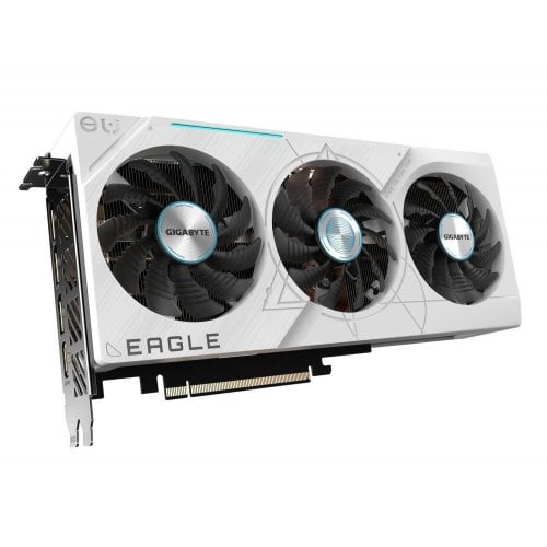 Купить Уценка видеокарта Gigabyte GeForce RTX 4070 Ti SUPER EAGLE ICE OC 16384MB (GV-N407TSEAGLEOC ICE-16GD) (Повреждена упаковка, 704076) с проверкой совместимости: обзор, характеристики, цена в Киеве, Днепре, Одессе, Харькове, Украине | интернет-магазин TELEMART.UA фото