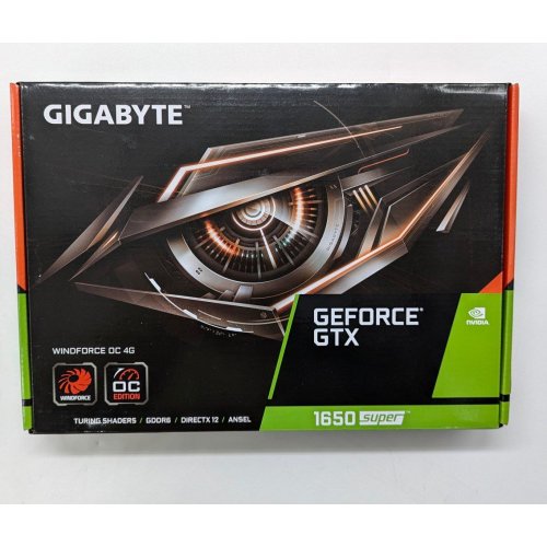 Відеокарта Gigabyte GeForce GTX 1650 SUPER WINDFORCE OC 4096MB (GV-N165SWF2OC-4GD) (Відновлено продавцем, 704092) купити з перевіркою сумісності: огляд, характеристики, ціна у Києві, Львові, Вінниці, Хмельницькому, Івано-Франківську, Україні | інтернет-магазин TELEMART.UA фото