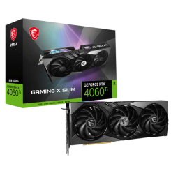 Відеокарта MSI GeForce RTX 4060 Ti GAMING X SLIM 8192MB (RTX 4060 Ti GAMING X SLIM 8G) (Відновлено продавцем, 704099)