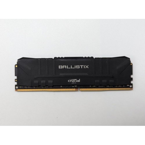 Озп Crucial DDR4 8GB 3000Mhz Ballistix Black (BL8G30C15U4B) (Відновлено продавцем, 704140) купити з перевіркою сумісності: огляд, характеристики, ціна у Києві, Львові, Вінниці, Хмельницькому, Івано-Франківську, Україні | інтернет-магазин TELEMART.UA фото