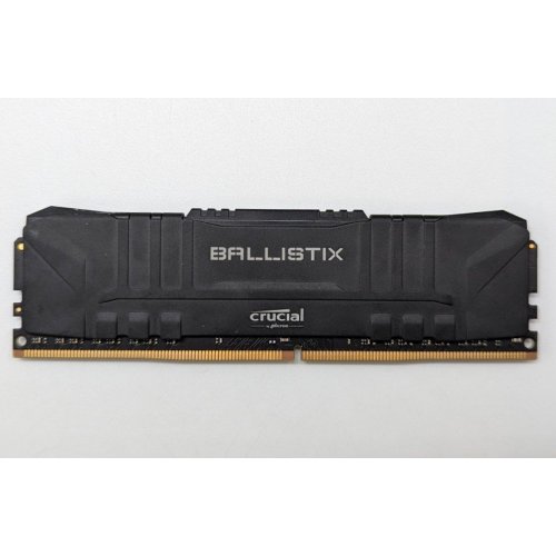 Озп Crucial DDR4 8GB 3000Mhz Ballistix Black (BL8G30C15U4B) (Відновлено продавцем, 704145) купити з перевіркою сумісності: огляд, характеристики, ціна у Києві, Львові, Вінниці, Хмельницькому, Івано-Франківську, Україні | інтернет-магазин TELEMART.UA фото