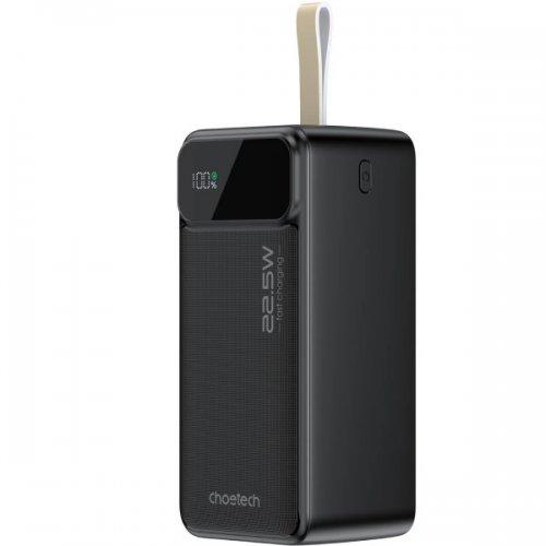 Купити Powerbank Choetech B732 50000mAh 22.5W (B732-ACBK) Black - ціна в Києві, Львові, Вінниці, Хмельницькому, Франківську, Україні | інтернет-магазин TELEMART.UA фото