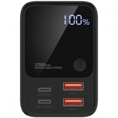 Купить Powerbank Choetech B635 27000mAh 222.5W (B635-BK) Black - цена в Харькове, Киеве, Днепре, Одессе
в интернет-магазине Telemart фото