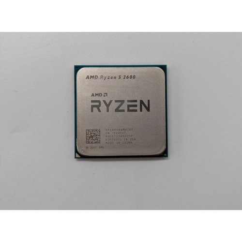 Процесор AMD Ryzen 5 2600 3.4(3.9)GHz 16MB sAM4 Box (YD2600BBAFBOX) (Відновлено продавцем, 704187) купити з перевіркою сумісності: огляд, характеристики, ціна у Києві, Львові, Вінниці, Хмельницькому, Івано-Франківську, Україні | інтернет-магазин TELEMART.UA фото