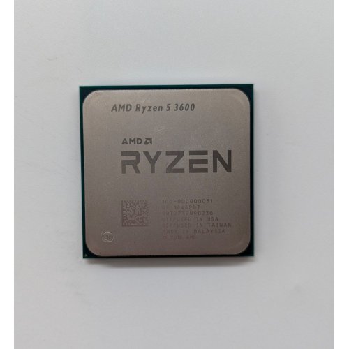 Процесор AMD Ryzen 5 3600 3.6(4.2)GHz 32MB sAM4 Tray (100-000000031) (Відновлено продавцем, 704210) купити з перевіркою сумісності: огляд, характеристики, ціна у Києві, Львові, Вінниці, Хмельницькому, Івано-Франківську, Україні | інтернет-магазин TELEMART.UA фото