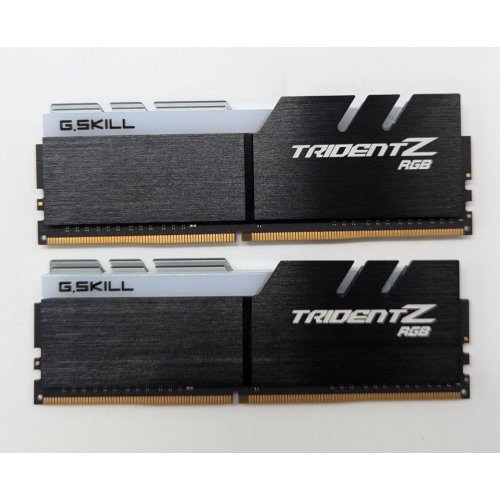 Озп G.Skill DDR4 32GB (2x16GB) 3600Mhz Trident Z RGB (F4-3600C18D-32GTZR) (Відновлено продавцем, 704213) купити з перевіркою сумісності: огляд, характеристики, ціна у Києві, Львові, Вінниці, Хмельницькому, Івано-Франківську, Україні | інтернет-магазин TELEMART.UA фото