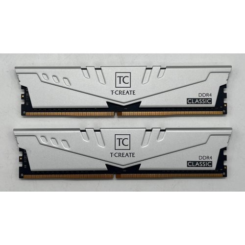 Озп Team DDR4 16GB (2x8GB) 3200Mhz T-Create Classic (TTCCD48G3200HC22BK) (Відновлено продавцем, 704228) купити з перевіркою сумісності: огляд, характеристики, ціна у Києві, Львові, Вінниці, Хмельницькому, Івано-Франківську, Україні | інтернет-магазин TELEMART.UA фото