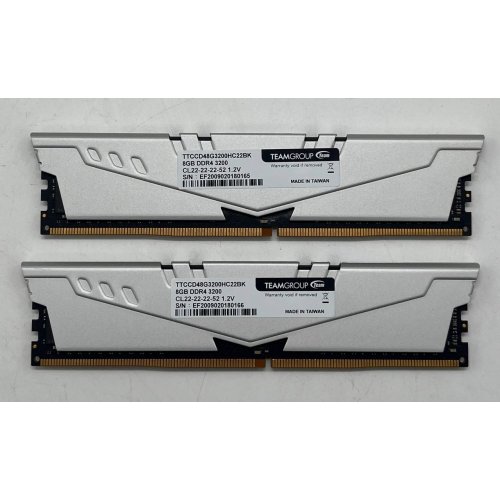 Озп Team DDR4 16GB (2x8GB) 3200Mhz T-Create Classic (TTCCD48G3200HC22BK) (Відновлено продавцем, 704228) купити з перевіркою сумісності: огляд, характеристики, ціна у Києві, Львові, Вінниці, Хмельницькому, Івано-Франківську, Україні | інтернет-магазин TELEMART.UA фото