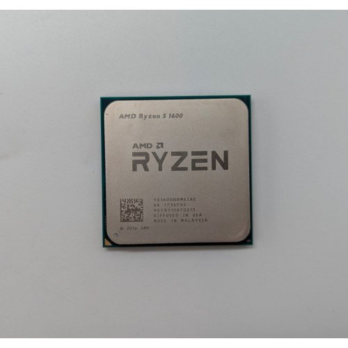 Процесор AMD Ryzen 5 1600 3.2(3.6)GHz sAM4 Tray (YD1600BBAE) (Відновлено продавцем, 704239) купити з перевіркою сумісності: огляд, характеристики, ціна у Києві, Львові, Вінниці, Хмельницькому, Івано-Франківську, Україні | інтернет-магазин TELEMART.UA фото