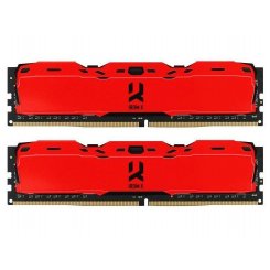 Озп GoodRAM DDR4 16GB (2x8GB) 2400Mhz IRDM Red (IR-R2400D464L15S/8G) (Відновлено продавцем, 704355)