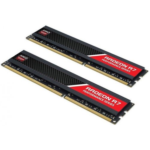 Озп AMD Radeon DDR4 16GB (2x8GB) 2133Mhz R7 Performance (R7416G2133U2K) (Відновлено продавцем, 704368) купити з перевіркою сумісності: огляд, характеристики, ціна у Києві, Львові, Вінниці, Хмельницькому, Івано-Франківську, Україні | інтернет-магазин TELEMART.UA фото