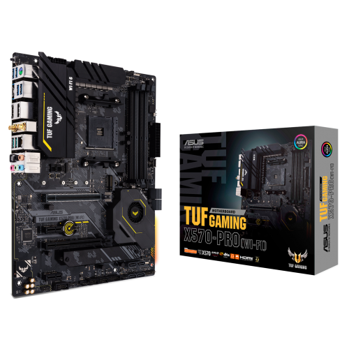 Материнська плата Asus TUF GAMING X570-PRO (WI-FI) (sAM4, AMD X570) (Відновлено продавцем, 704611) купити з перевіркою сумісності: огляд, характеристики, ціна у Києві, Львові, Вінниці, Хмельницькому, Івано-Франківську, Україні | інтернет-магазин TELEMART.UA фото