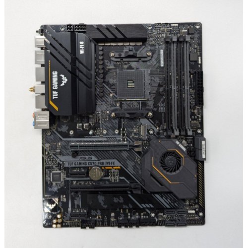 Материнська плата Asus TUF GAMING X570-PRO (WI-FI) (sAM4, AMD X570) (Відновлено продавцем, 704611) купити з перевіркою сумісності: огляд, характеристики, ціна у Києві, Львові, Вінниці, Хмельницькому, Івано-Франківську, Україні | інтернет-магазин TELEMART.UA фото