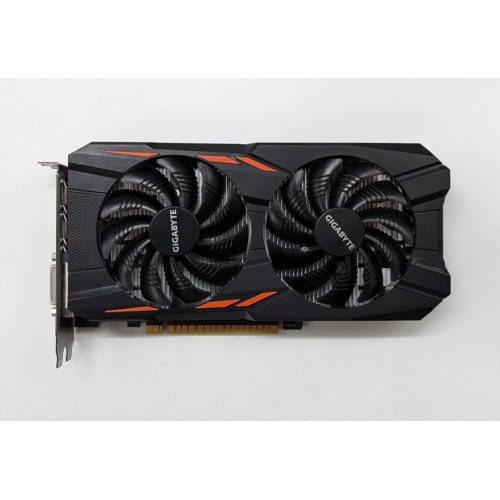 Відеокарта Gigabyte GeForce GTX 1050 Ti WindForce 2X OC 4096MB (GV-N105TWF2OC-4GD) (Відновлено продавцем, 704667) купити з перевіркою сумісності: огляд, характеристики, ціна у Києві, Львові, Вінниці, Хмельницькому, Івано-Франківську, Україні | інтернет-магазин TELEMART.UA фото