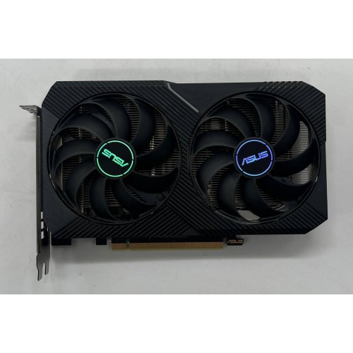 Відеокарта Asus GeForce RTX 3060 Ti Mini OC 8192MB (DUAL-RTX3060TI-O8G-MINI-V2) (Відновлено продавцем, 704689) купити з перевіркою сумісності: огляд, характеристики, ціна у Києві, Львові, Вінниці, Хмельницькому, Івано-Франківську, Україні | інтернет-магазин TELEMART.UA фото