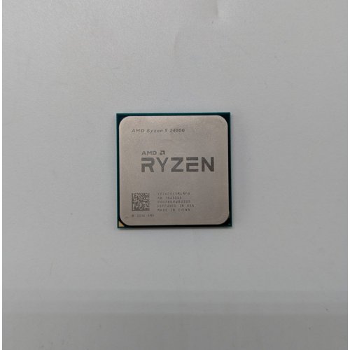 Процесор AMD Ryzen 5 2400G 3.6(3.9)GHz 4MB sAM4 Tray (YD2400C5M4MFB) (Відновлено продавцем, 704756) купити з перевіркою сумісності: огляд, характеристики, ціна у Києві, Львові, Вінниці, Хмельницькому, Івано-Франківську, Україні | інтернет-магазин TELEMART.UA фото