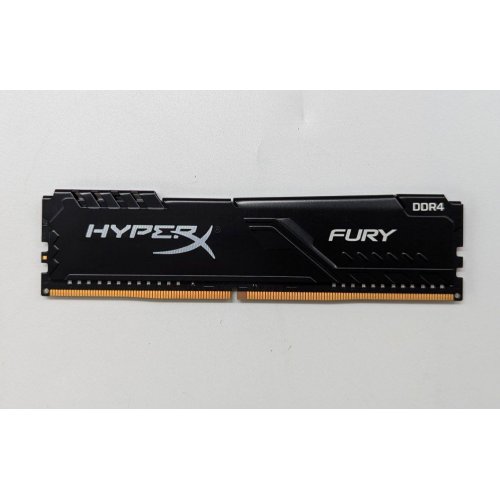 Озп HyperX DDR4 8GB 2666Mhz Fury Black (HX426C16FB3/8) (Відновлено продавцем, 704792) купити з перевіркою сумісності: огляд, характеристики, ціна у Києві, Львові, Вінниці, Хмельницькому, Івано-Франківську, Україні | інтернет-магазин TELEMART.UA фото