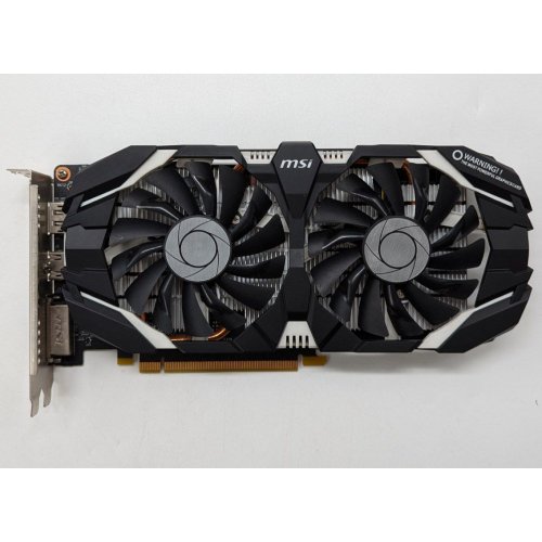 Відеокарта MSI GeForce GTX 1060 Dual OC 3072MB (GTX 1060 3GT OC) (Відновлено продавцем, 704825) купити з перевіркою сумісності: огляд, характеристики, ціна у Києві, Львові, Вінниці, Хмельницькому, Івано-Франківську, Україні | інтернет-магазин TELEMART.UA фото