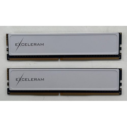 Озп Exceleram DDR4 16GB (2x8GB) 3200Mhz Black/White (EBW4163216AD) (Відновлено продавцем, 704838) купити з перевіркою сумісності: огляд, характеристики, ціна у Києві, Львові, Вінниці, Хмельницькому, Івано-Франківську, Україні | інтернет-магазин TELEMART.UA фото