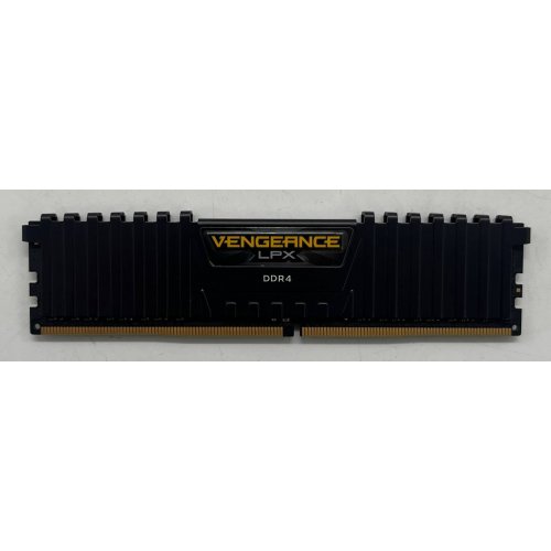 Озп Corsair DDR4 8GB 3000Mhz Vengeance LPX (CMK8GX4M1D3000C16) Black (Відновлено продавцем, 704843) купити з перевіркою сумісності: огляд, характеристики, ціна у Києві, Львові, Вінниці, Хмельницькому, Івано-Франківську, Україні | інтернет-магазин TELEMART.UA фото