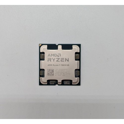 Процесор AMD Ryzen 7 7800X3D 4.2(5.0)GHz 96MB sAM5 Box (100-100000910WOF) (Відновлено продавцем, 704848) купити з перевіркою сумісності: огляд, характеристики, ціна у Києві, Львові, Вінниці, Хмельницькому, Івано-Франківську, Україні | інтернет-магазин TELEMART.UA фото