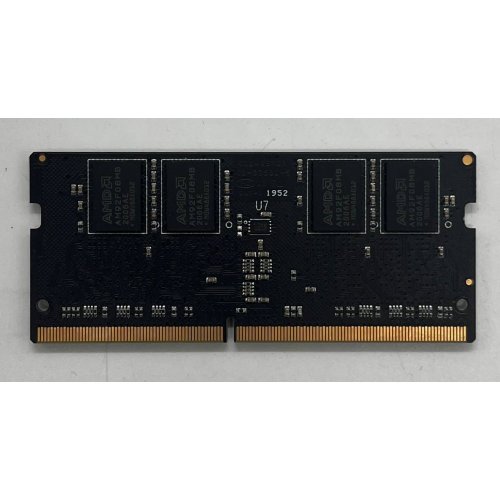 Озп AMD SODIMM DDR4 8GB 2400Mhz (R748G2400S2S-U) (Відновлено продавцем, 704860) купити з перевіркою сумісності: огляд, характеристики, ціна у Києві, Львові, Вінниці, Хмельницькому, Івано-Франківську, Україні | інтернет-магазин TELEMART.UA фото