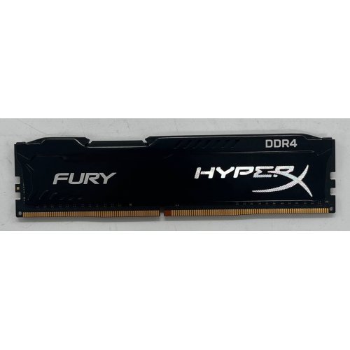 Озп Kingston DDR4 8GB 2400Mhz HyperX FURY Black (HX424C15FB2/8) (Відновлено продавцем, 704879) купити з перевіркою сумісності: огляд, характеристики, ціна у Києві, Львові, Вінниці, Хмельницькому, Івано-Франківську, Україні | інтернет-магазин TELEMART.UA фото