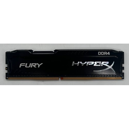 Озп Kingston DDR4 8GB 2400Mhz HyperX FURY Black (HX424C15FB2/8) (Відновлено продавцем, 704883) купити з перевіркою сумісності: огляд, характеристики, ціна у Києві, Львові, Вінниці, Хмельницькому, Івано-Франківську, Україні | інтернет-магазин TELEMART.UA фото