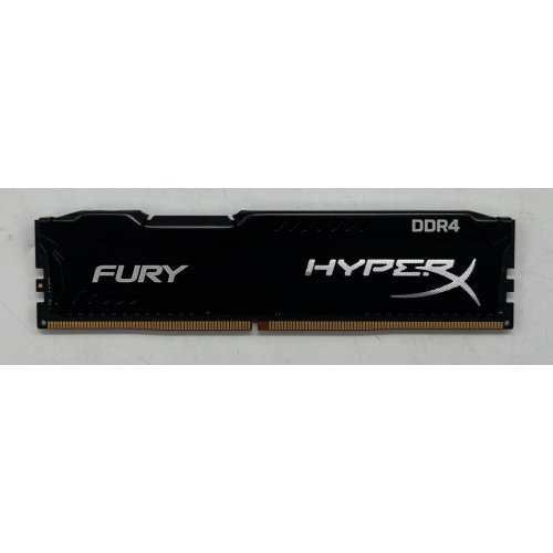 Озп Kingston DDR4 8GB 2400Mhz HyperX FURY Black (HX424C15FB2/8) (Відновлено продавцем, 704886) купити з перевіркою сумісності: огляд, характеристики, ціна у Києві, Львові, Вінниці, Хмельницькому, Івано-Франківську, Україні | інтернет-магазин TELEMART.UA фото