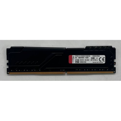 Озп HyperX DDR4 8GB 2666Mhz Fury Black (HX426C16FB3/8) (Відновлено продавцем, 704892) купити з перевіркою сумісності: огляд, характеристики, ціна у Києві, Львові, Вінниці, Хмельницькому, Івано-Франківську, Україні | інтернет-магазин TELEMART.UA фото