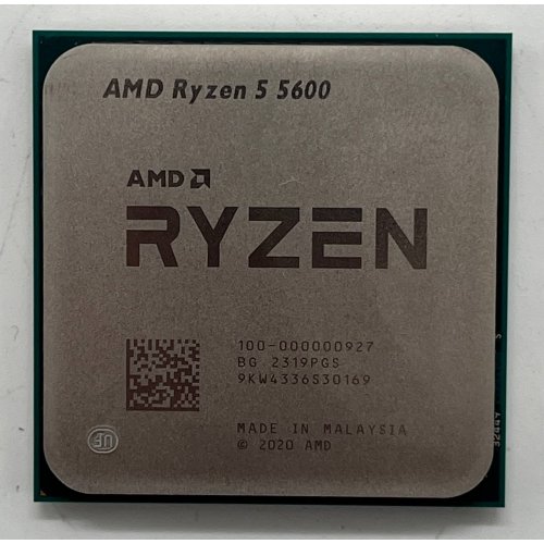 Процесор AMD Ryzen 5 5600 3.5(4.4)GHz 32MB sAM4 Tray (100-000000927) (Відновлено продавцем, 704896) купити з перевіркою сумісності: огляд, характеристики, ціна у Києві, Львові, Вінниці, Хмельницькому, Івано-Франківську, Україні | інтернет-магазин TELEMART.UA фото