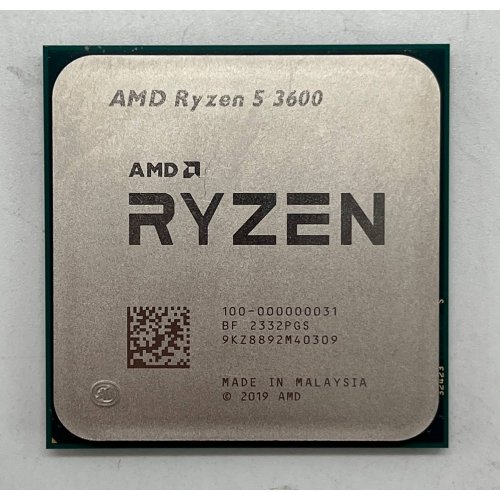 Купить Процессор AMD Ryzen 5 3600 3.6(4.2)GHz 32MB sAM4 Tray (100-000000031) (Восстановлено продавцом, 705108) с проверкой совместимости: обзор, характеристики, цена в Киеве, Днепре, Одессе, Харькове, Украине | интернет-магазин TELEMART.UA фото