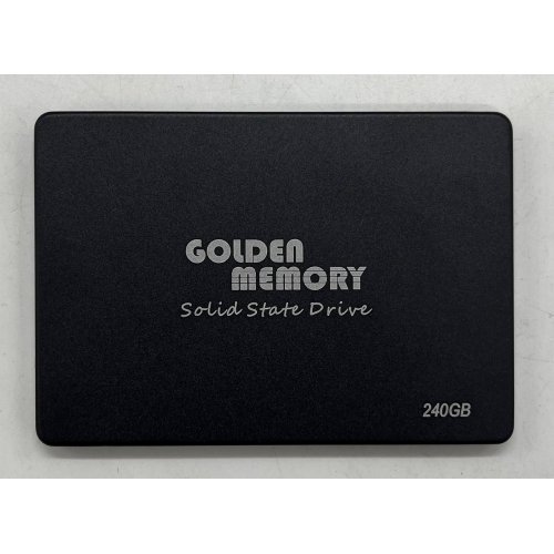 Ssd-диск Golden Memory TLC 240GB 2.5" (AV240CGB/GMSSD240GB) (Відновлено продавцем, 705125) купити з перевіркою сумісності: огляд, характеристики, ціна у Києві, Львові, Вінниці, Хмельницькому, Івано-Франківську, Україні | інтернет-магазин TELEMART.UA фото